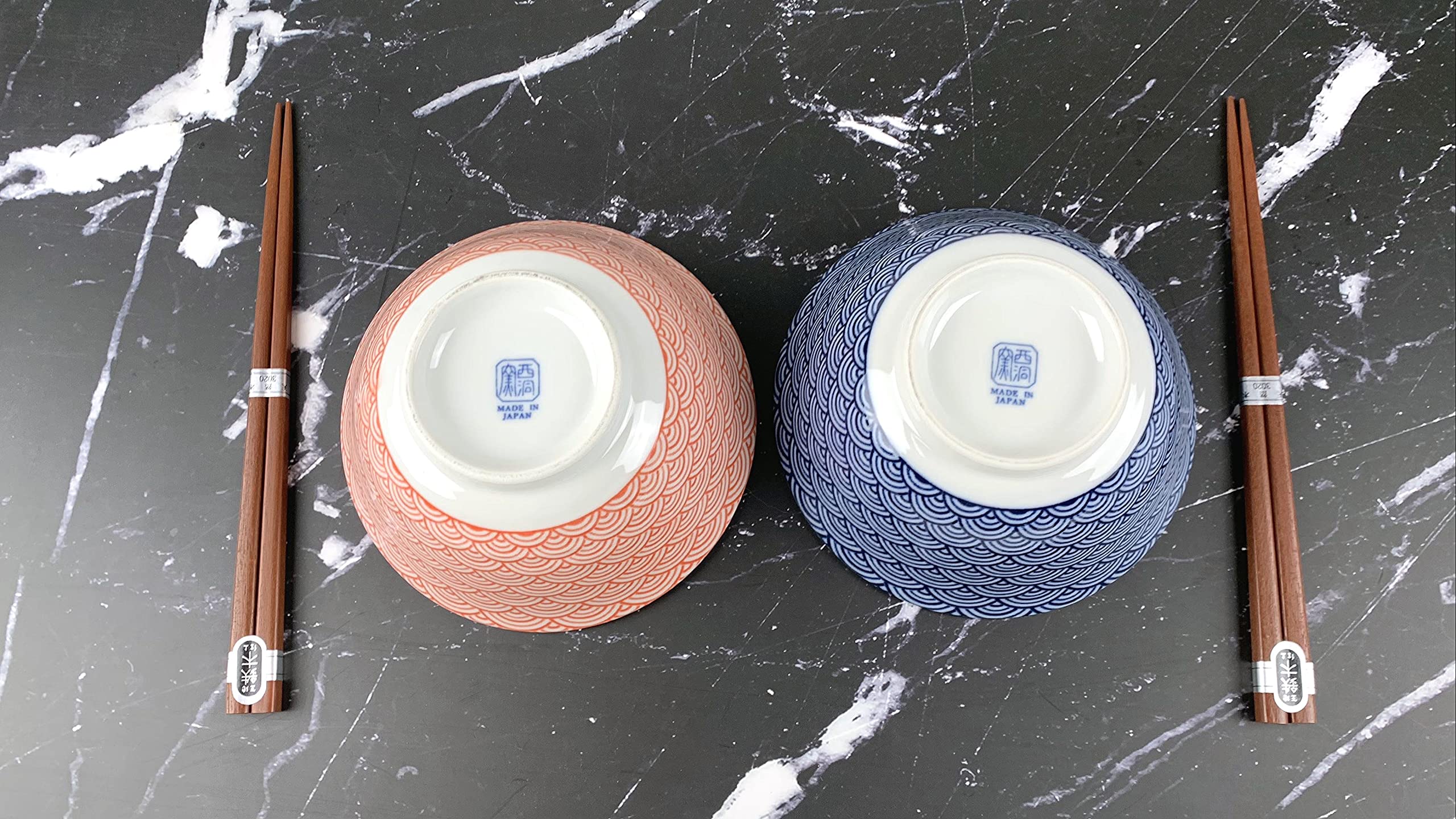 Amazon.com | JapanBargain 4695, Japanese Porcelain Bowls and
